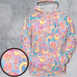 Magical Girls Sailor Moon All-over Print Hoodie