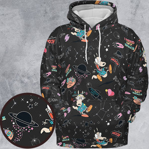 Rocko Space Out Rocko's Modern Life All-over Print Hoodie