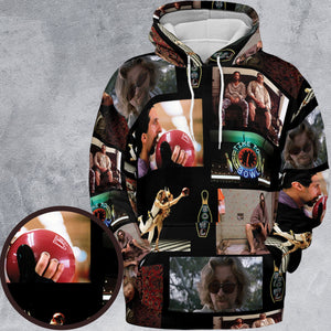 The Big Lebowski Famous Scenes All-over Print Hoodie