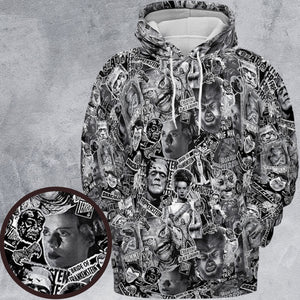 The Monsters Universal Classic Monsters All-over Print Hoodie