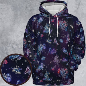 Tardis Doctor Who Seamless All-over Print Hoodie