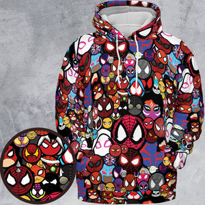 Spide-Mania Spider-Verse All-over Print Hoodie