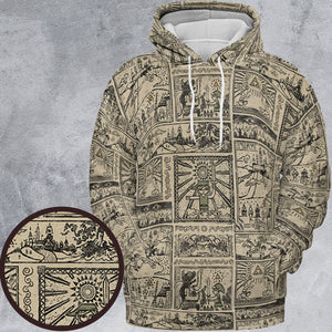 Zelda Story Of The Hero Time Legend All-over Print Hoodie