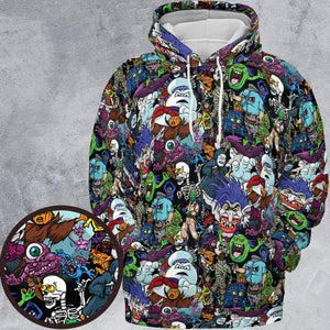 I Ain't Afraid Of No Ghosts All-over Print Hoodie