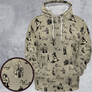 Hencing Fighting The Princess Bride All-over Print Hoodie