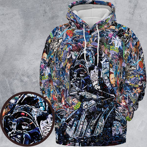 Star Wars Darth Vader All in One All-over Print Hoodie