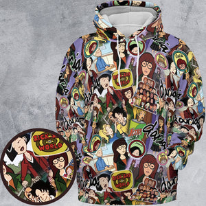 Sick Sad World Daria All-over Print Hoodie