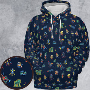 Masters Of The Universe Funny Pattern All-over Print Hoodie