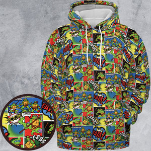 Teenage Mutant Ninja Turtles Comic All-over Print Hoodie