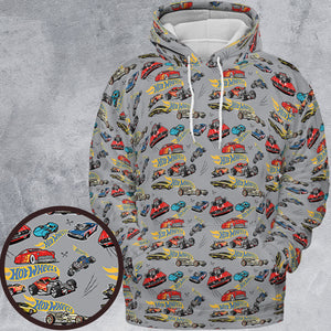 Hot Wheels Classic Car All-over Print Hoodie