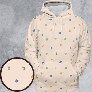 Avatar The Last Airbender Four Elements Pattern All-over Print Hoodie