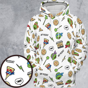 Got Pizza Teenage Mutant Ninja Turtles All-over Print Hoodie