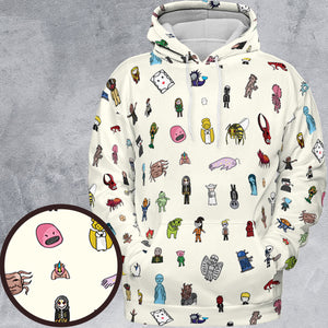 Doctor Who Universe All-over Print Hoodie