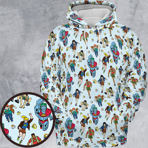 Save The Planet Captain Planet and the Planeteers All-over Print Hoodie