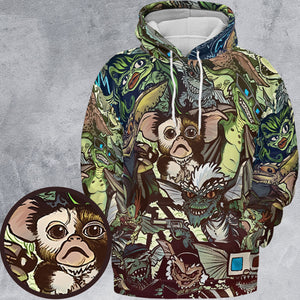 Tropical Gremlins All-over Print Hoodie