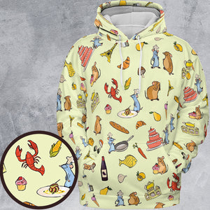 Chef Life Ratatouille All-over Print Hoodie