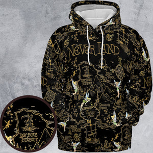Finding Neverland Tinker Bell All-over Print Hoodie