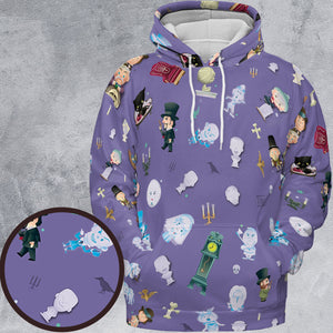 Ghoul Chic Haunted Mansion All-over Print Hoodie