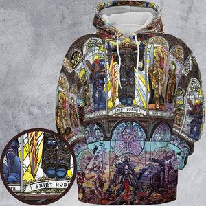 WH40K Library All-over Print Hoodie