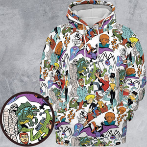 The Adventures Jonny Quest All-over Print Hoodie