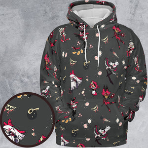 Helluva Hazbin All-over Print Hoodie