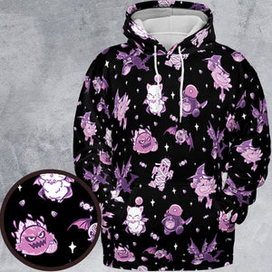 Halloween Final Fantasy Cuties All-over Print Hoodie