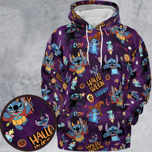 Spooky Stitch All-over Print Hoodie