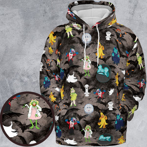Muppet Haunted All-over Print Hoodie
