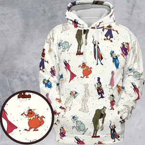 Groovie Goolies Halloween All-over Print Hoodie