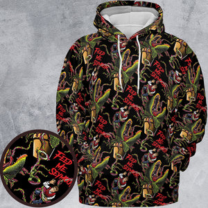 Feed Me Seymour Horror Little Shop All-over Print Hoodie