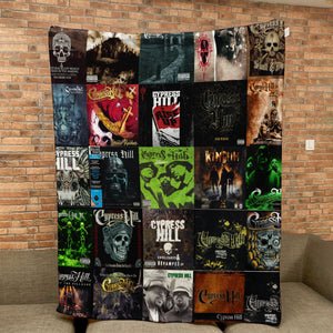 Cypress Hill Sherpa Blanket A Hardcore Tribute for True Legends Fans