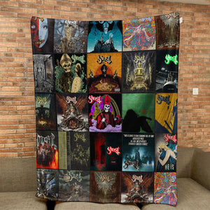 Ghost Sherpa Blanket Dark Art & Metal Warmth Wrapped in Iconic Album Imagery