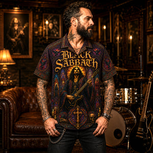 Black Sabbath Hawaiian Shirt, Children of the Grave Button Up, Classic Doom Collector Gift