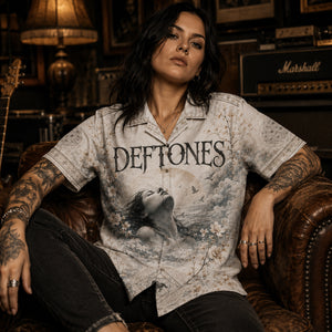 Deftones Hawaiian Shirt, Koi No Yokan Button Up, Swerve City Rock Fan Gift