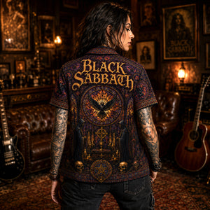 Black Sabbath Hawaiian Shirt, Children of the Grave Button Up, Classic Doom Collector Gift