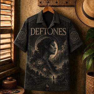 Deftones Hawaiian Shirt, Change Alt Metal Button Up, White Pony Collector Gift