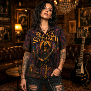 Black Sabbath Hawaiian Shirt, Children of the Grave Button Up, Classic Doom Collector Gift