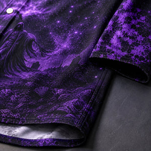 Black Sabbath Master of Reality Hawaiian Shirt, 1971 Heavy Metal Button Up, Ozzy Osbourne Sweet Leaf Era