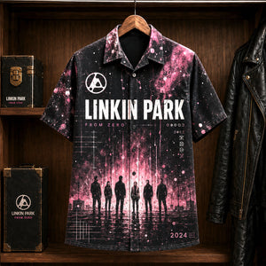 Linkin Park From Zero 2024 Hawaiian Shirt, Alternative Rock Button Up, Emily Armstrong New Era