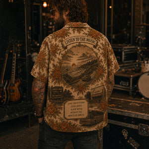 The Doobie Brothers Hawaiian Shirt, Stage Ready Rock Button Up, Festival Music Collector Gift