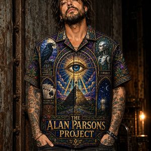 The Alan Parsons Project Hawaiian Shirt, Iconic Music Artwork Button Up, Rock Culture Fan Gift