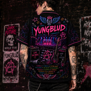Yungblud Hawaiian Shirt, Alternative Punk Pop Button Up, Modern Rock Music Fan Gift