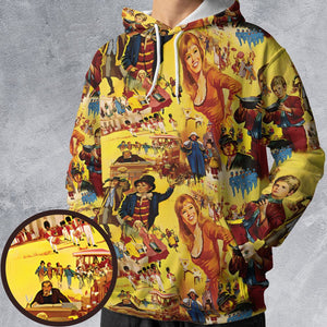 All-over Print Hoodie - NQXBPTJA - - 1