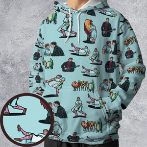 Lunch Lady Land SNL All-over Print Hoodie