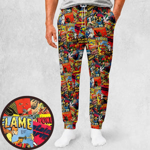 Superhero Comic Book Sweatpants