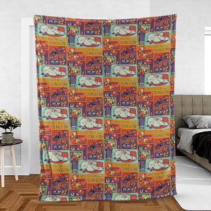 Delicious In Dungeon Fleece Blanket