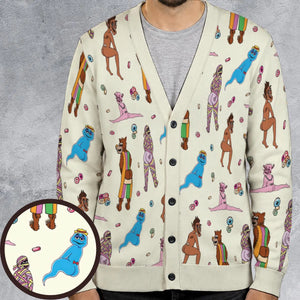 Cereal Monster Breakfast Cardigan