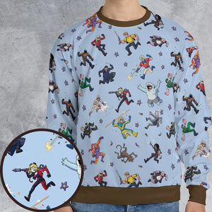 The Suicide Squad Pattern All-over Print Sweatshirt