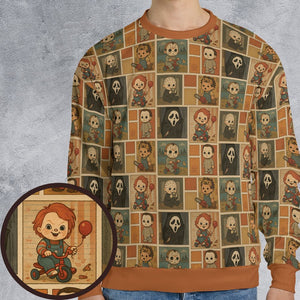 All-over Print Sweatshirt - Y9Z63CQX - - 1