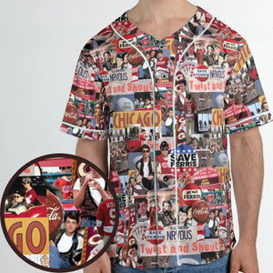 Vintage Aesthetic Ferris Bueller's Day Off Unisex Baseball Jersey
